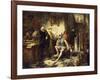 Discovering the Telescope, 1855-Edouard Ender-Framed Giclee Print