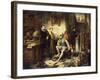 Discovering the Telescope, 1855-Edouard Ender-Framed Giclee Print