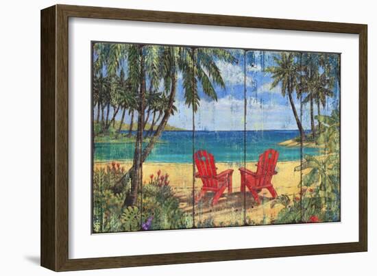 Discovery Bay-Paul Brent-Framed Premium Giclee Print