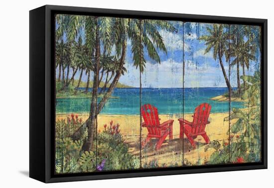 Discovery Bay-Paul Brent-Framed Stretched Canvas