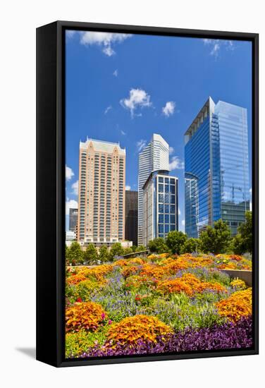 Discovery Green, Houston, Texas, United States of America, North America,-Kav Dadfar-Framed Stretched Canvas