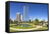 Discovery Green in Houston, Texas.-Jon Hicks-Framed Stretched Canvas