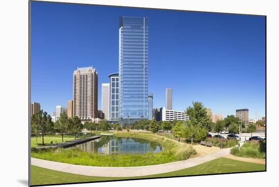 Discovery Green in Houston, Texas.-Jon Hicks-Mounted Photographic Print