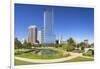 Discovery Green in Houston, Texas.-Jon Hicks-Framed Photographic Print