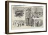 Discovery of a Colossal Statue of Ramses II Near Aboukir, Egypt-null-Framed Giclee Print