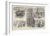 Discovery of a Colossal Statue of Ramses II Near Aboukir, Egypt-null-Framed Giclee Print