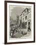 Discovery of a Roman Tesselated Pavement, in Cirencester-null-Framed Giclee Print