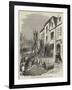 Discovery of a Roman Tesselated Pavement, in Cirencester-null-Framed Giclee Print