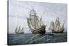 Discovery of America (1492)-null-Stretched Canvas