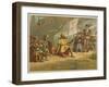 Discovery of America-null-Framed Giclee Print