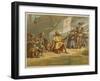 Discovery of America-null-Framed Giclee Print