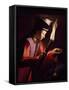 Discovery of Body of St Alexis-Georges de La Tour-Framed Stretched Canvas