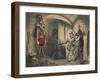 Discovery of Guido Fawkes by Suffolk and Mounteagle, 1850-John Leech-Framed Giclee Print