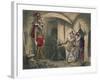 Discovery of Guido Fawkes by Suffolk and Mounteagle, 1850-John Leech-Framed Giclee Print