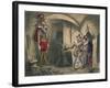 Discovery of Guido Fawkes by Suffolk and Mounteagle, 1850-John Leech-Framed Giclee Print