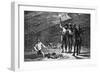 Discovery of Iguanodon Fossils, Bernissart, Belgium, 1878-null-Framed Giclee Print