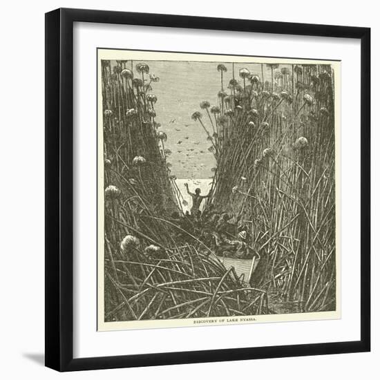 Discovery of Lake Nyassa-null-Framed Giclee Print