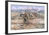 Discovery of Last Chance Gulch Montana-Charles Marion Russell-Framed Giclee Print