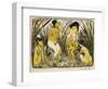 Discovery of Moses, 1920-Otto Muller or Mueller-Framed Giclee Print