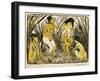Discovery of Moses, 1920-Otto Muller or Mueller-Framed Giclee Print