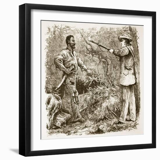 Discovery of Nat Turner-null-Framed Giclee Print