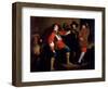 Discovery of the Gunpowder Plot and Taking of Guy Fawkes, C.1823-Henry Perronet Briggs-Framed Giclee Print