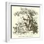 Discovery of the Laws of Gravitation by Isaac Newton-John Leech-Framed Giclee Print