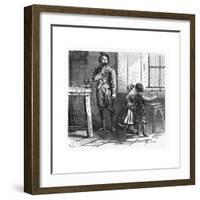 Discovery of the Principle of the Telescope, 17th Century-null-Framed Giclee Print