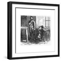 Discovery of the Principle of the Telescope, 17th Century-null-Framed Giclee Print