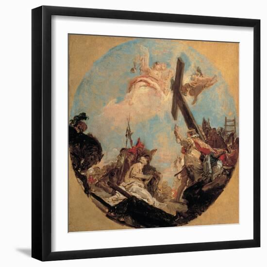 Discovery of the True Cross and St Helena-Tiepolo Giambattista-Framed Giclee Print