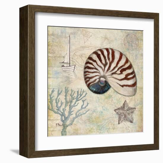 Discovery Shell I-Paul Brent-Framed Art Print