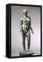 Discus Bearer, Bronze Statue-null-Framed Stretched Canvas