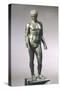 Discus Bearer, Bronze Statue-null-Stretched Canvas