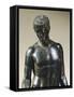 Discus Bearer, Bronze Statue-null-Framed Stretched Canvas