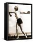 Discus Thrower at the Berlin Olympic Games, 1936-null-Framed Stretched Canvas