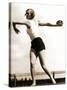 Discus Thrower at the Berlin Olympic Games, 1936-null-Stretched Canvas