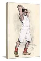 Discus Thrower in the Athens Olympic Games, 1896-null-Stretched Canvas