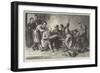 Discussing the Budget-Ebenezer Newman Downard-Framed Giclee Print