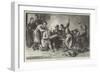 Discussing the Budget-Ebenezer Newman Downard-Framed Giclee Print