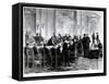 Discussion of the Congo Question at the Berlin Conference of 1884-85, 1885-Pierre Emile Tilly-Framed Stretched Canvas