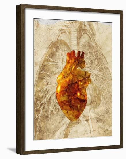 Diseased Heart-Mehau Kulyk-Framed Photographic Print