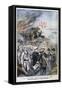 Disembarking Troops at Guantanamo, Cuba, 1898-F Meaulle-Framed Stretched Canvas