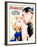 Disgraced! - Movie Poster Reproduction-null-Framed Photo