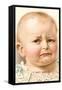 Disgruntled Baby-null-Framed Stretched Canvas