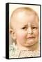 Disgruntled Baby-null-Framed Stretched Canvas