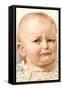 Disgruntled Baby-null-Framed Stretched Canvas