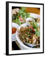 Dish at the Cyclo Vietnamese Restaurant, Munich, Germany-Yadid Levy-Framed Photographic Print