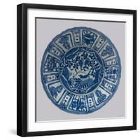 Dish, C.1573-1619-Ming Dynasty Chinese School-Framed Giclee Print