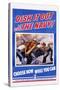Dish it Out with the Navy! Poster-McClelland Barclay-Stretched Canvas