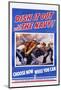 Dish it Out with the Navy! Poster-McClelland Barclay-Mounted Premium Photographic Print